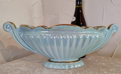 Vintage lustre ware gondola - vintage,