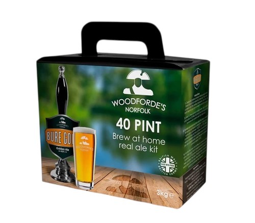 Woodfordes bure gold real - gold, ale