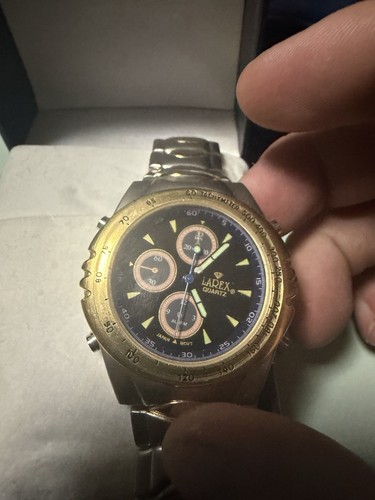 Larex quartz chronograph - larex,