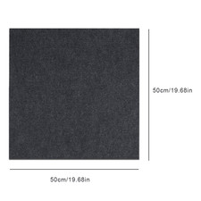 20/40/60x Carpet Tiles Box Heavy Commercial Retail Office Premium Flooring Grey