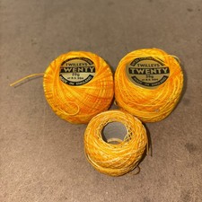 Bundle x 3 Orange Crochet