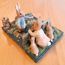 Beatrix Potter Tale of The Flopsie Bunnies Ltd Edition Tableau Westminster