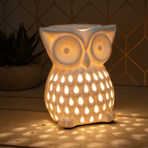 Desire aroma ceramic white - aroma, owl