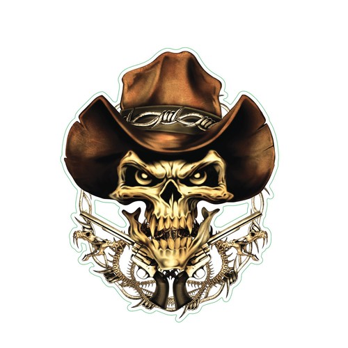 Lethal threat cowboy skull - lethal,