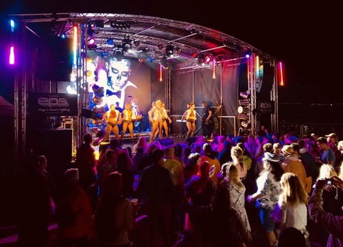 Mobile stage trailer - trailer,