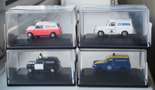 Oxford diecast vans - 4, x