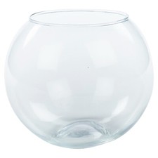 Recycled Clear Glass Round