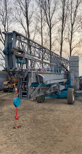 Self erecting tower crane - self,