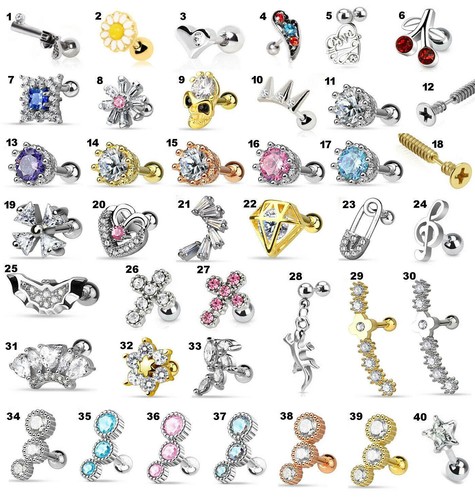 Cartilage tragus ear piercing - cartilage,