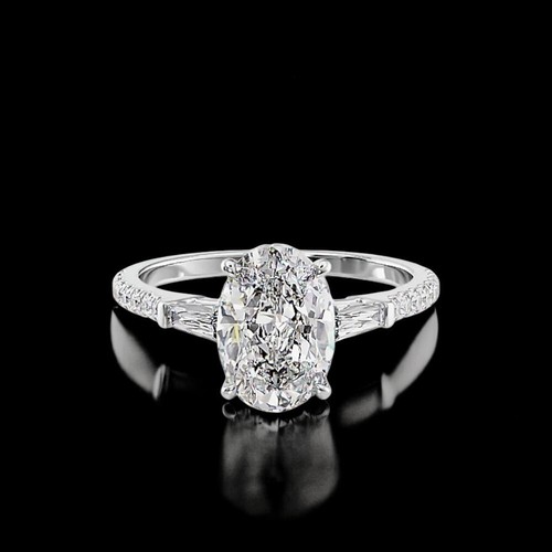 Diamond engagement ring 14k - engagement,