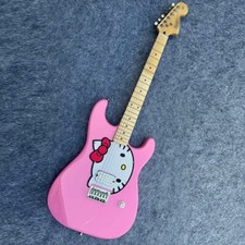 Hello Kitty Strat Style Guitar