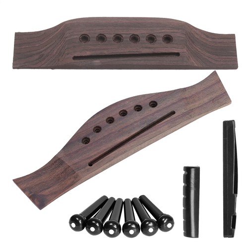 Acoustic guitar bridge - acoustic, pins