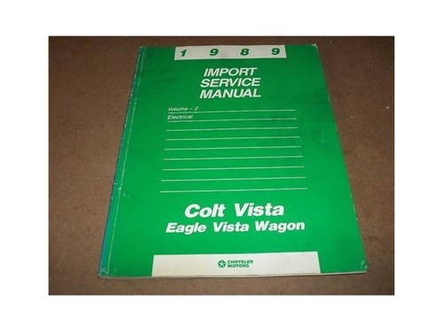 1989 dodge eagle colt - 1989, vista