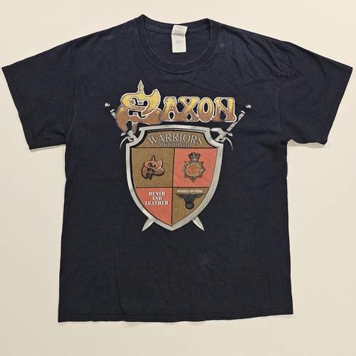 Saxon band shirt large - shirt, l