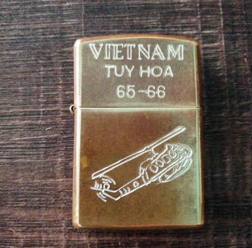 Vintage vietnam war - war, zippo