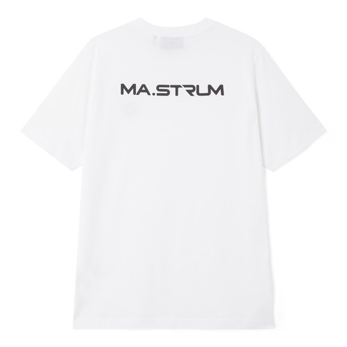 Strum back print tee - ma.strum, optic