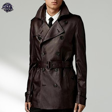 Men's Vintage Brown Leather