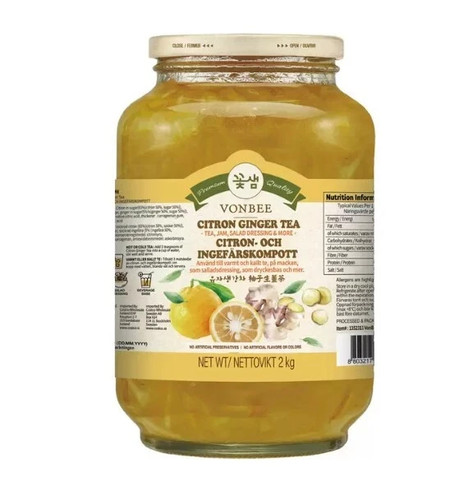 Vonbee citron ginger - vonbee, jam