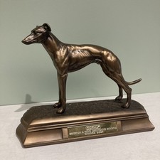 Greyhound Standing Bronze
