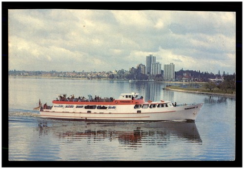Vintage postcard ship - vintage,
