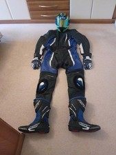 1 Stop Shop LS2 Helmet Spada 2 piece Race Leathers Texpeed Gloves RST EVO3 Boots