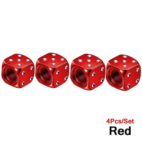4pc dice tyre - dice, valve