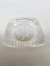 Vintage Glass Butter Dish
