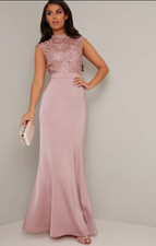 CHI CHI Pink Dress UK 8 Blush