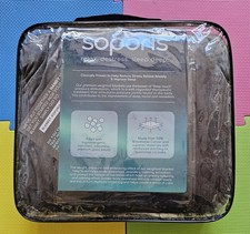 Soporis Premium Weighted Blanket, Grey Single