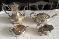 Vintage Ornate Silver Plated