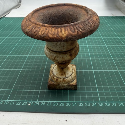 Cast iron urn - iron, vase
