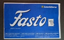 Lighthouse Fasto 1000 Stamp Hinges Pre-Folded Unopened