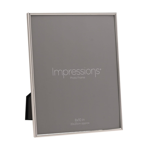 Silverplated photo frame - silverplated,