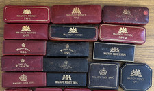 Official Royal Mint Maundy Set Box Dated - Box Only ( No Coins ) MULTI LISTING