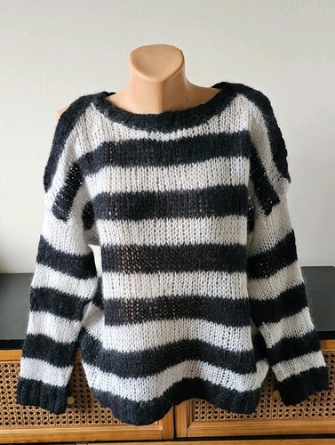 Twin set striped open - set,
