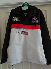 CBYM smock style cagoule/windbreaker jacket, hooded, three pockets, size S