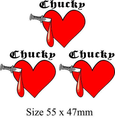 Chucky bride tiffany heart - bride,