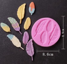 Leaves Plant Silicone Fondant