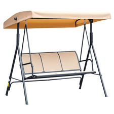 Outsunny 3 Seater Garden Swing