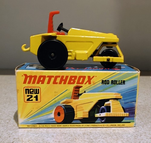 Vintage matchbox rod - vintage, roller