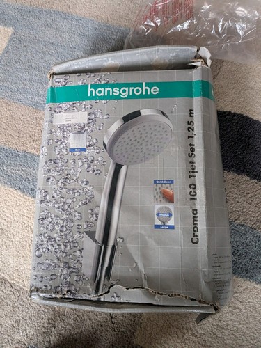 Hansgrohe croma 100 shower set - hansgrohe,