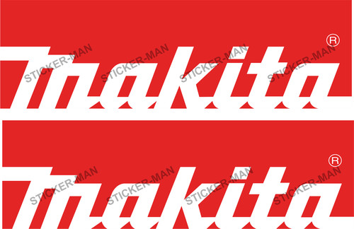 Makita stickers laptop man - 2,