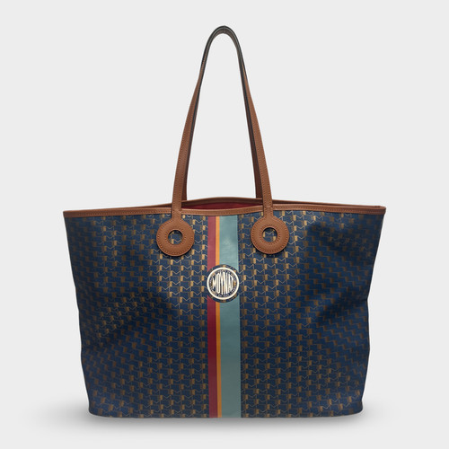 Moynat blue ruban tote - ruban, gm