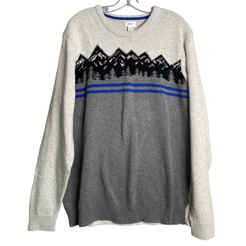 Old navy mountain sweater mens - mountain,
