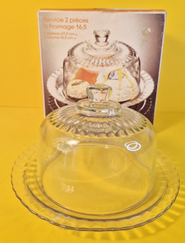 Vintage luminarc cheese dome - vintage,