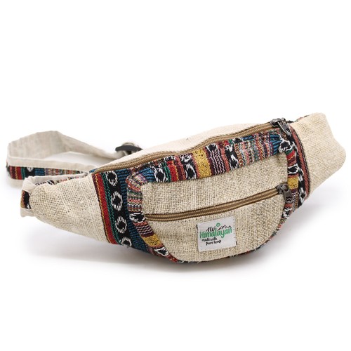 Bum bag hemp cotton - cotton, (asst)