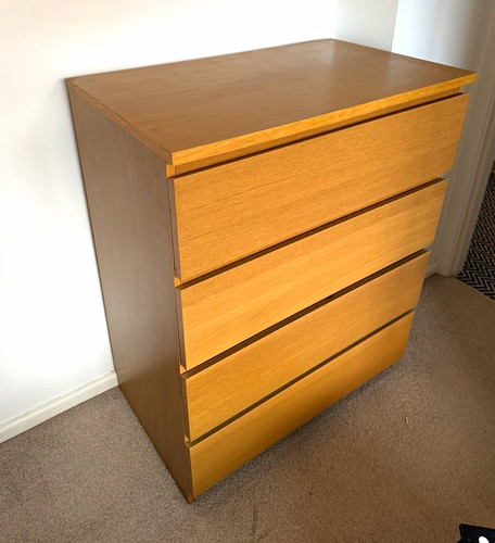 Ikea malm drawer - chest, of