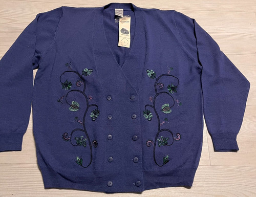 Woolmark cardigan womens large - woolmark,