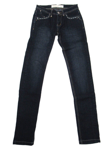 Womens jeans blue denim - 8,