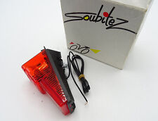 NOS 80s Cycle Soubitez Rear Dynamo Bike Mudguard Light 6V Plastic LW-117-B1